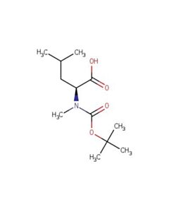Astatech 2-((TERT-BUTOXYCARBONYL)(METHYL)AMINO)-4-METHYLPENTANOIC ACID; 100G; Purity 97%; MDL-MFCD00038522